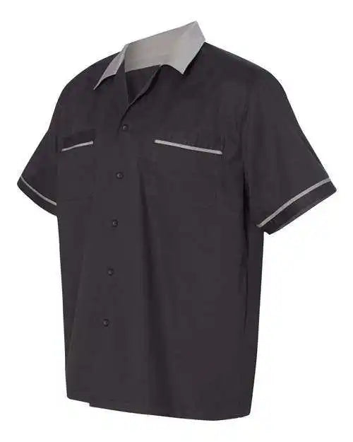 Hilton Hp2244 Gm Legend Bowling Shirt - Black Steel
