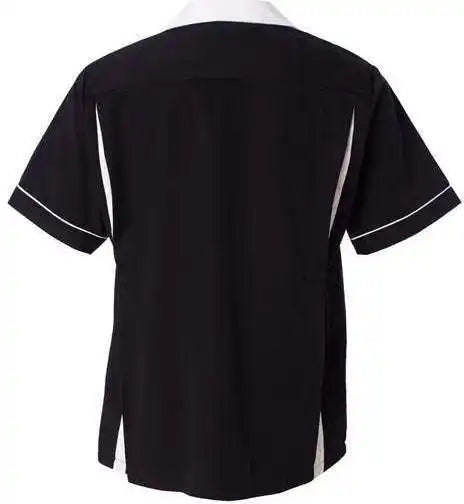 Hilton Hp2244 Gm Legend Bowling Shirt - Black White