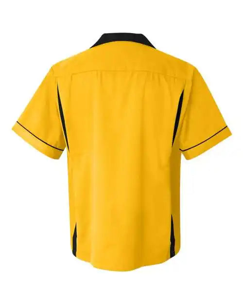 Hilton Hp2244 Gm Legend Bowling Shirt - Gold Black