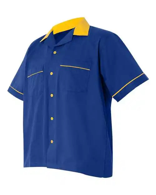 Hilton Hp2244 Gm Legend Bowling Shirt - Royal Gold