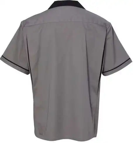 Hilton Hp2244 Gm Legend Bowling Shirt - Steel Black