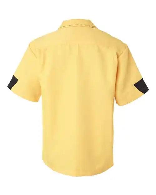 Hilton Hp2245 Monterey Bowling Shirt - Gold Black