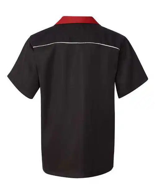 Hilton Hp2246 Quest Bowling Shirt - Black Red
