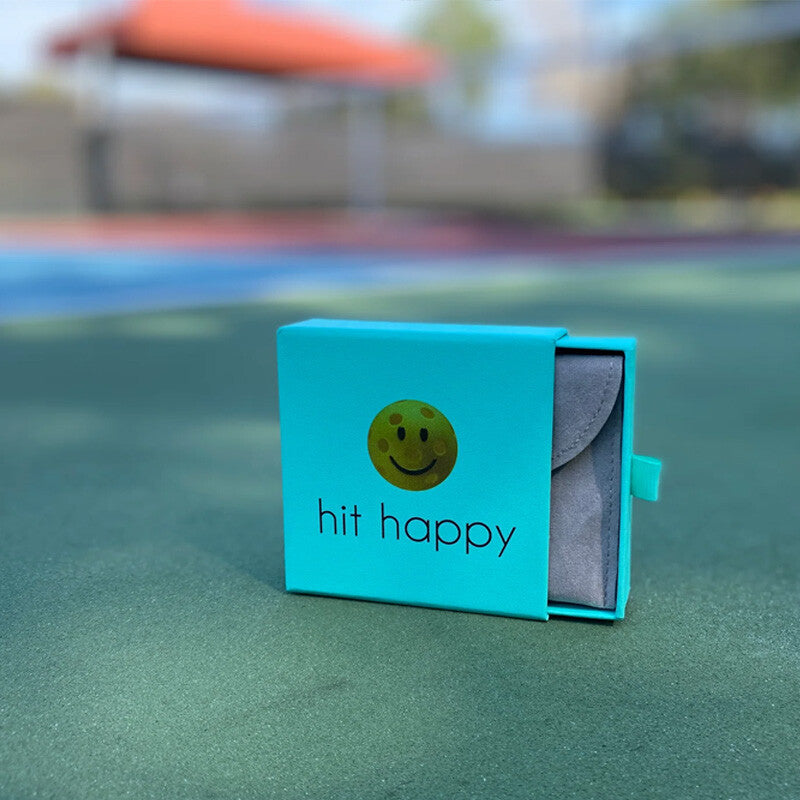 Hit Happy Sleek Pickleball Paddle Necklace (pink) - Pnk / Os