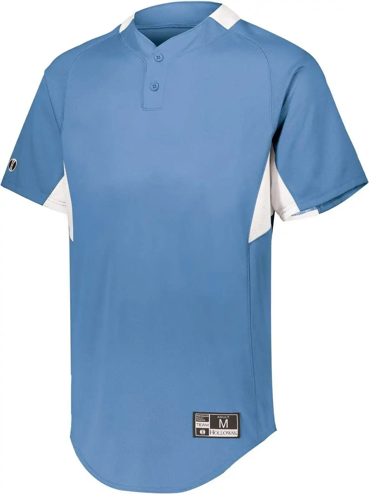 Holloway 221024 Game7 Two-button Baseball Jersey - University Blue White