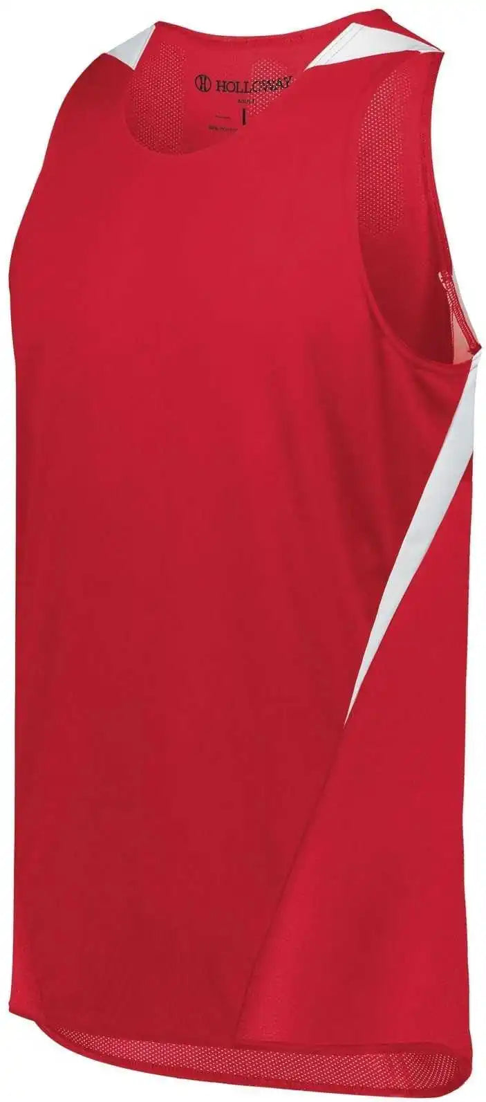 Holloway 221035 Pr Max Track Jersey - Scarlet White