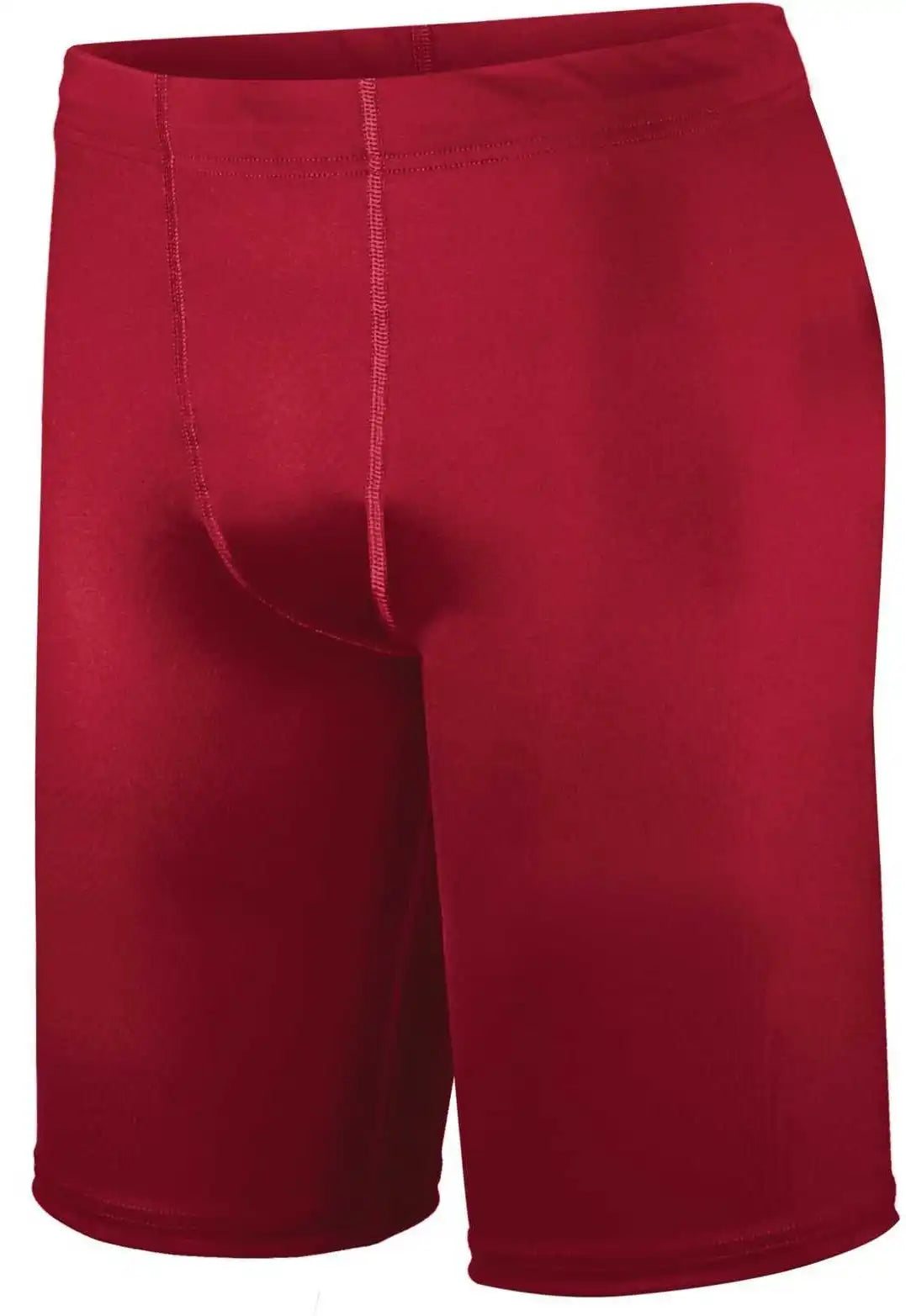 Holloway 221038 Pr Max Compression Shorts - Scarlet