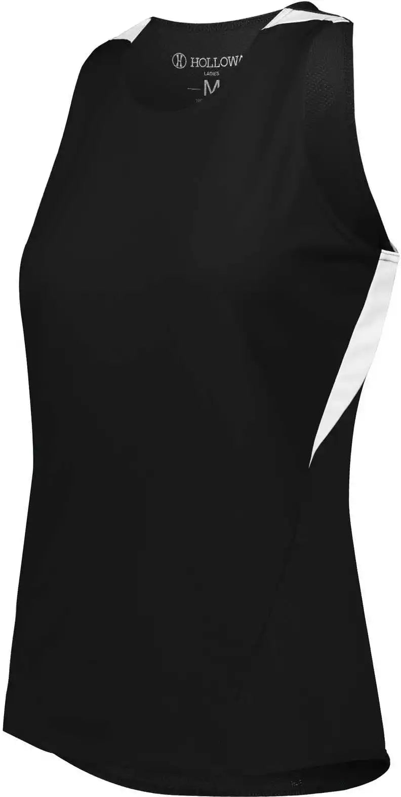 Holloway 221335 Ladies Pr Max Track Jersey - Black White
