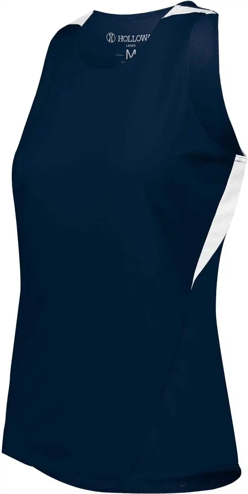 Holloway 221335 Ladies Pr Max Track Jersey - Navy White