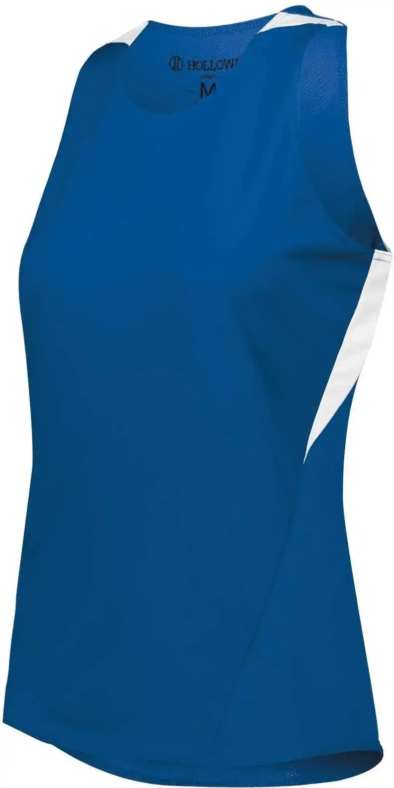 Holloway 221335 Ladies Pr Max Track Jersey - Royal White
