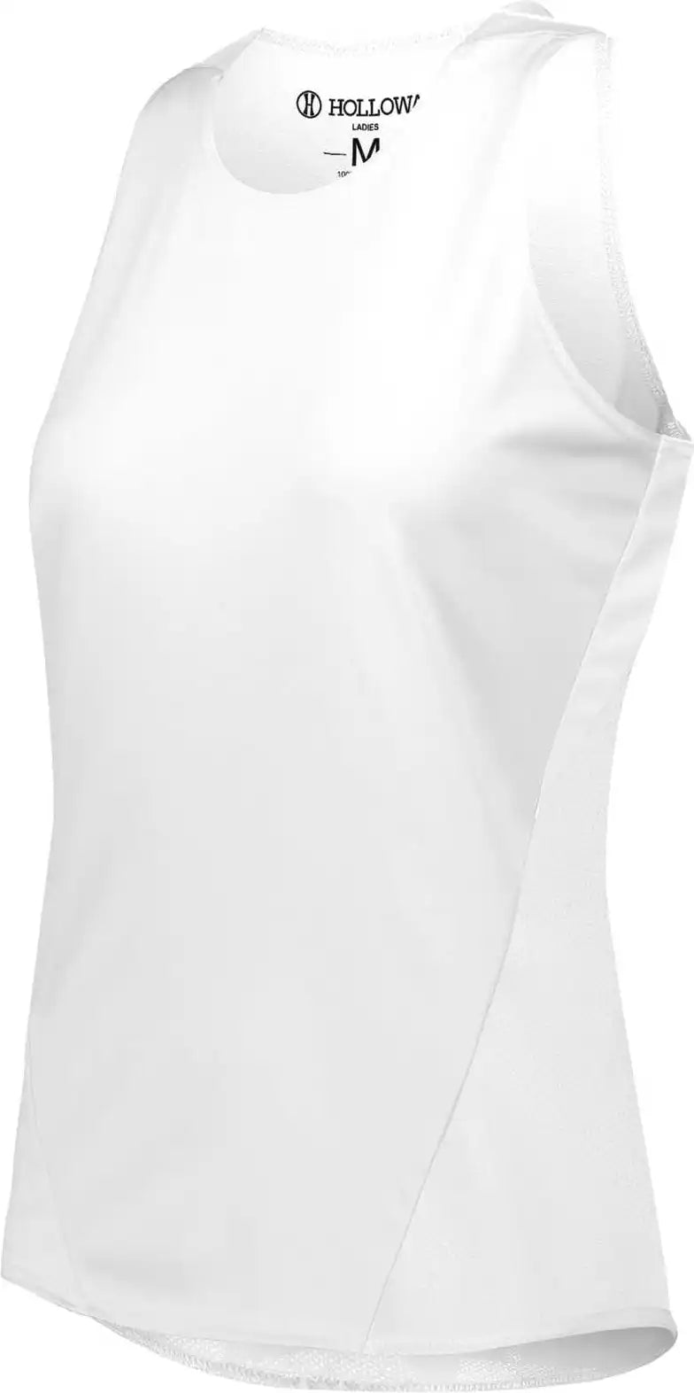 Holloway 221335 Ladies Pr Max Track Jersey White