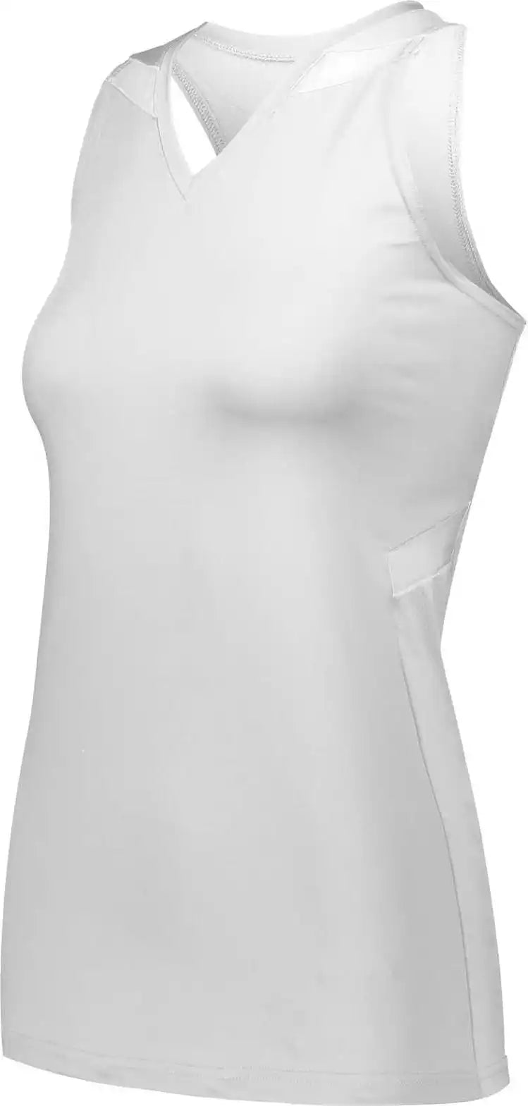 Holloway 221337 Ladies Pr Max Compression Jersey White