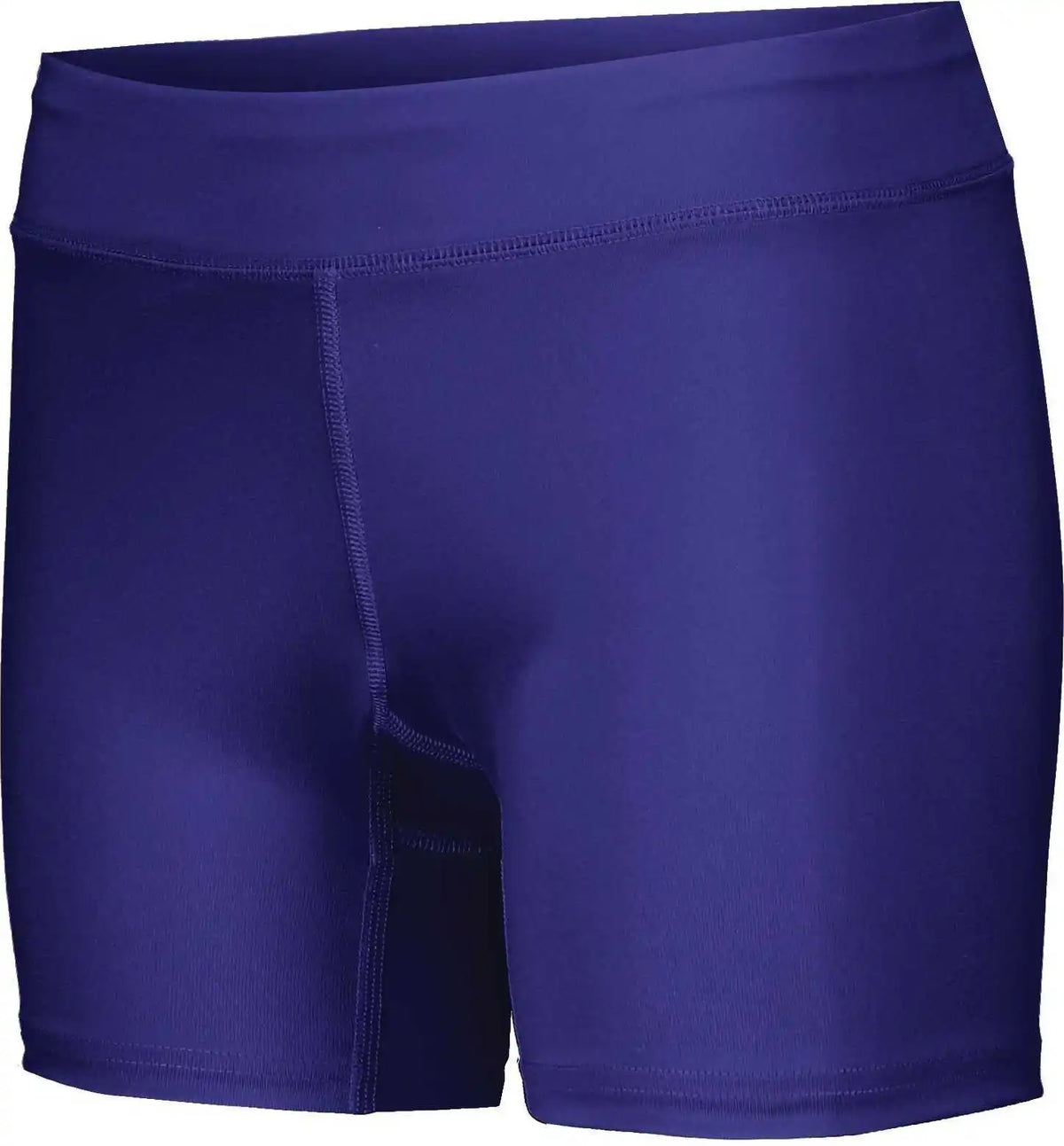 Holloway 221338 Ladies Pr Max Compression Shorts - Purple