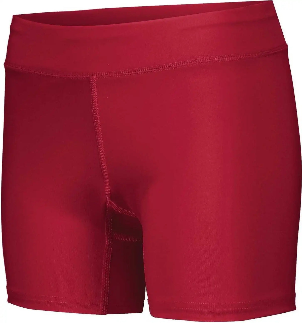 Holloway 221338 Ladies Pr Max Compression Shorts - Scarlet
