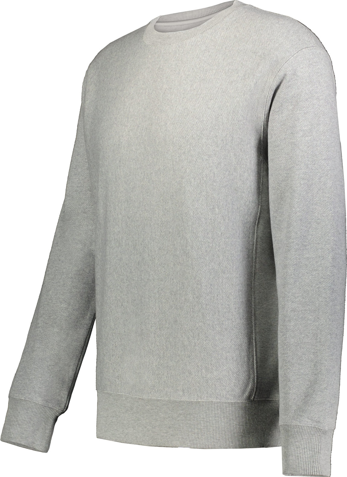 Holloway 222156 Classic Heavyweight Fleece Crew Sweatshirt - Charcoal Heather - Dark Gray / Adult Xs