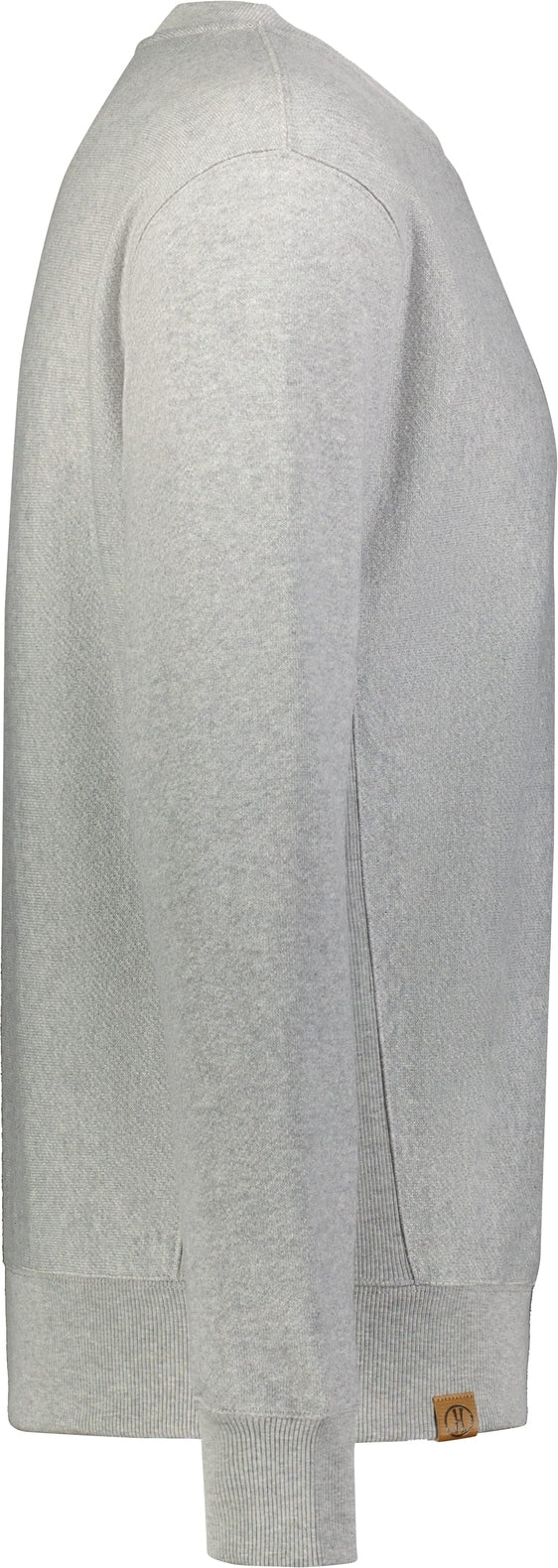 Holloway 222156 Classic Heavyweight Fleece Crew Sweatshirt - Charcoal Heather