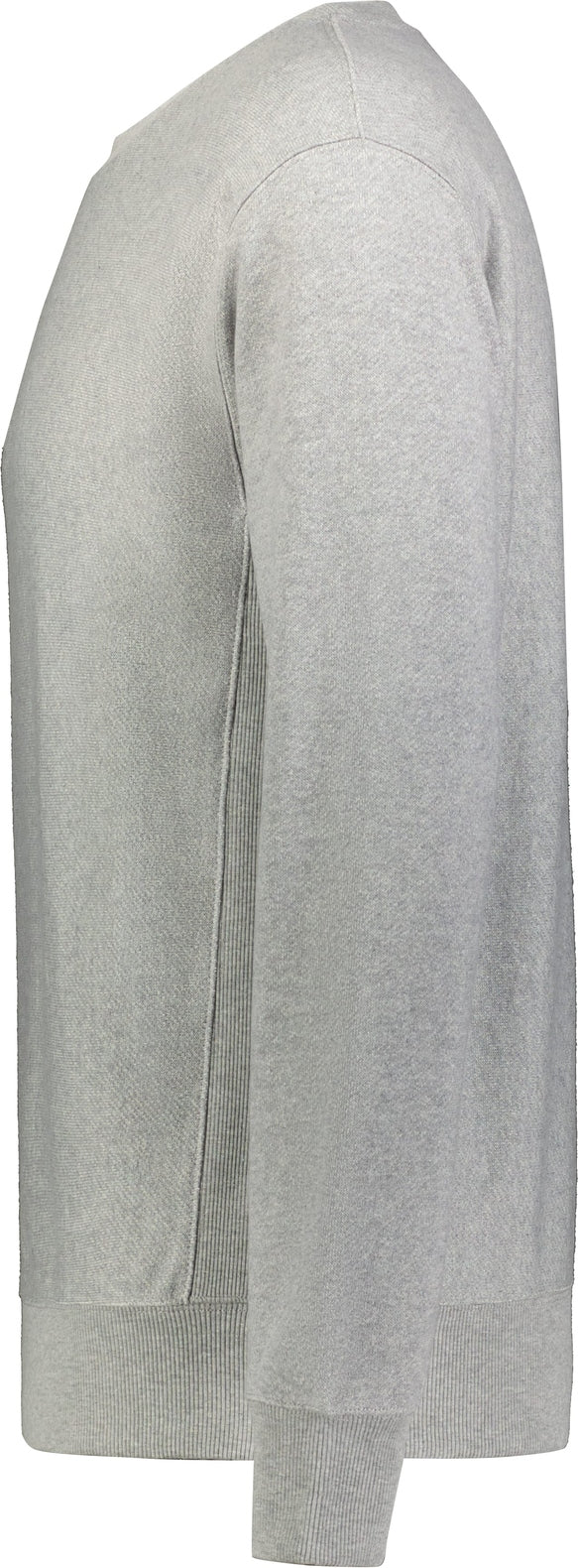 Holloway 222156 Classic Heavyweight Fleece Crew Sweatshirt - Charcoal Heather