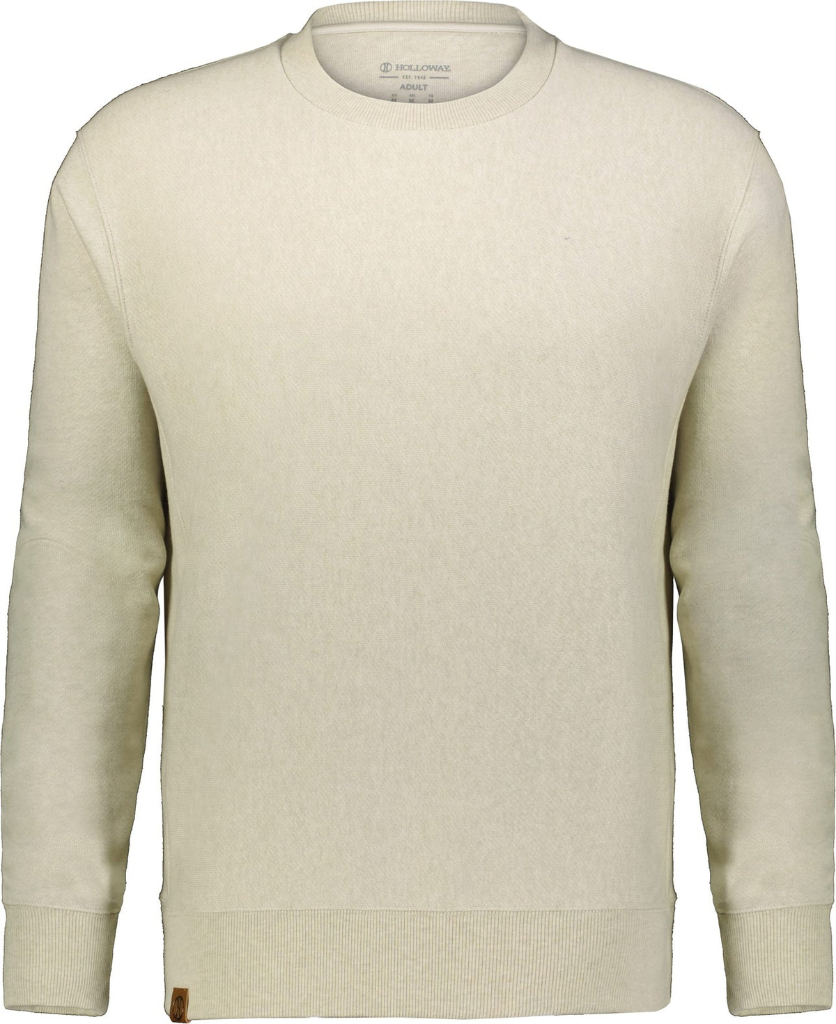Holloway 222156 Classic Heavyweight Fleece Crew Sweatshirt - Vintage Birch Heather