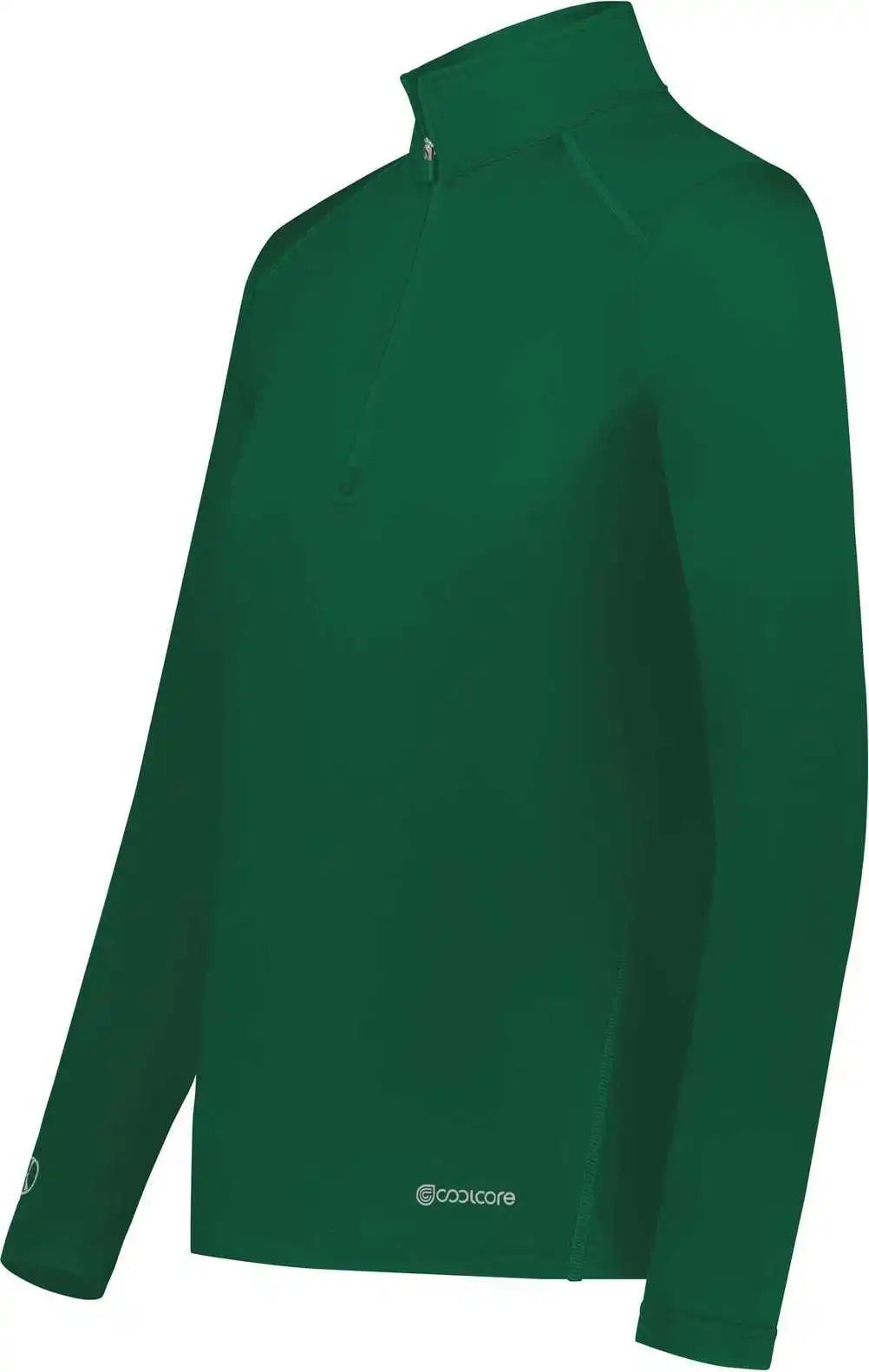Holloway 222340 Ladies Coolcore 1/4 Zip Pullover Dark Green