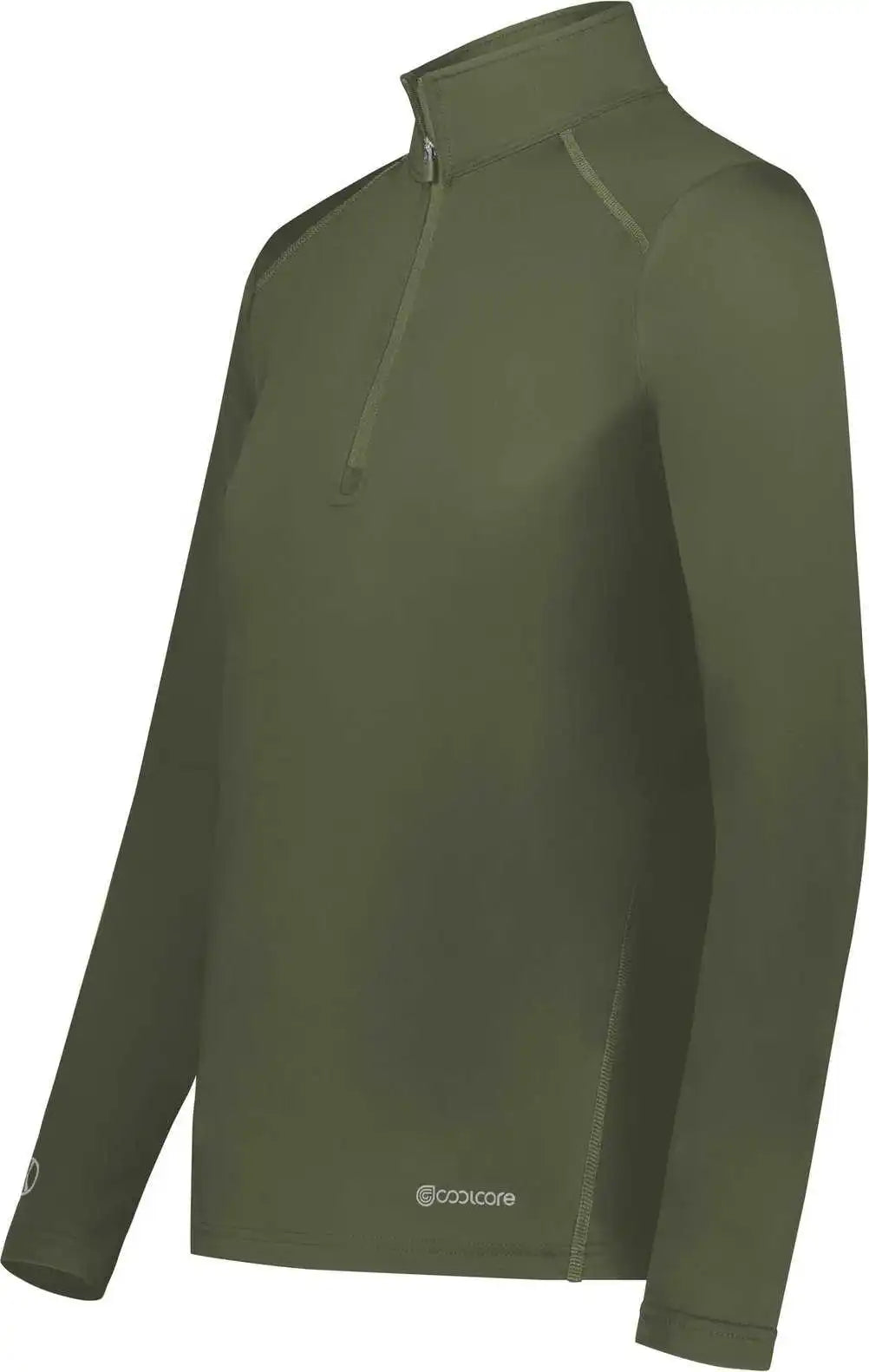 Holloway 222340 Ladies Coolcore 1/4 Zip Pullover - Olive