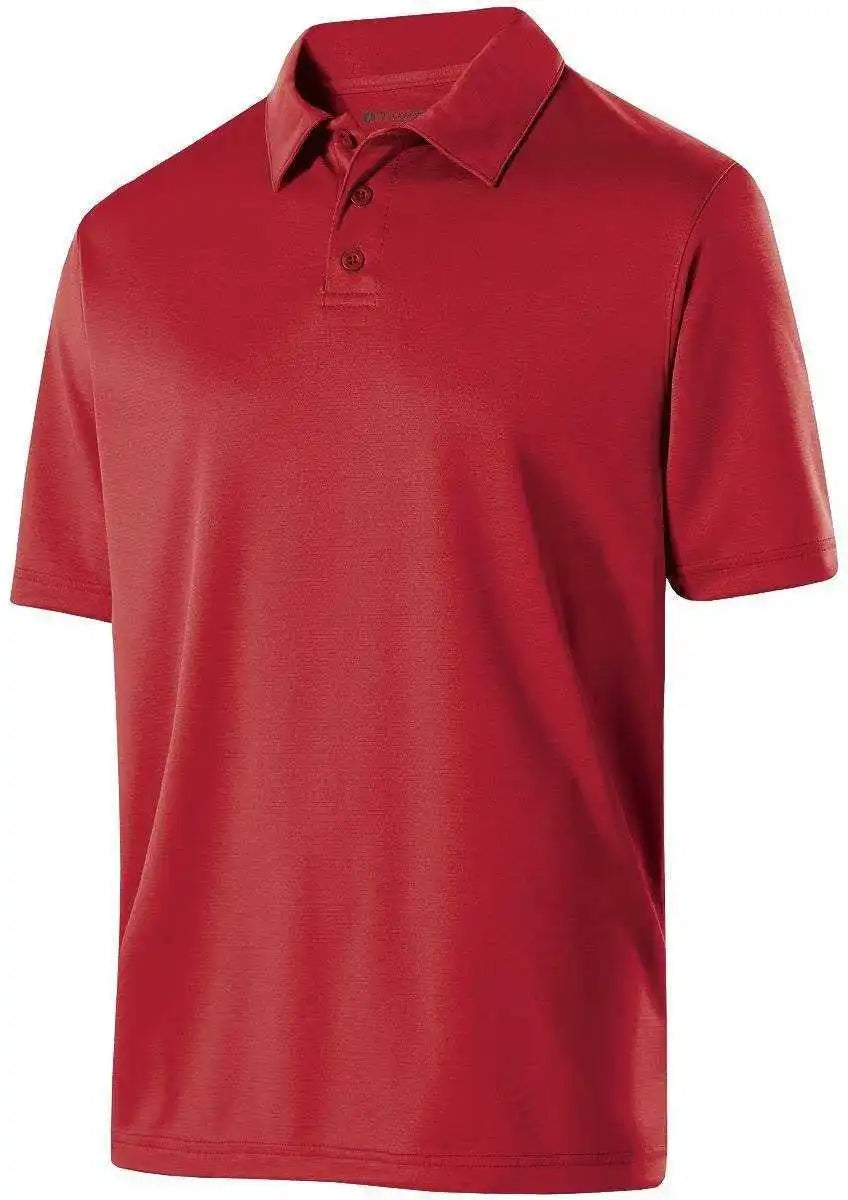 Holloway 222519 Adult Shift Polo Scarlet
