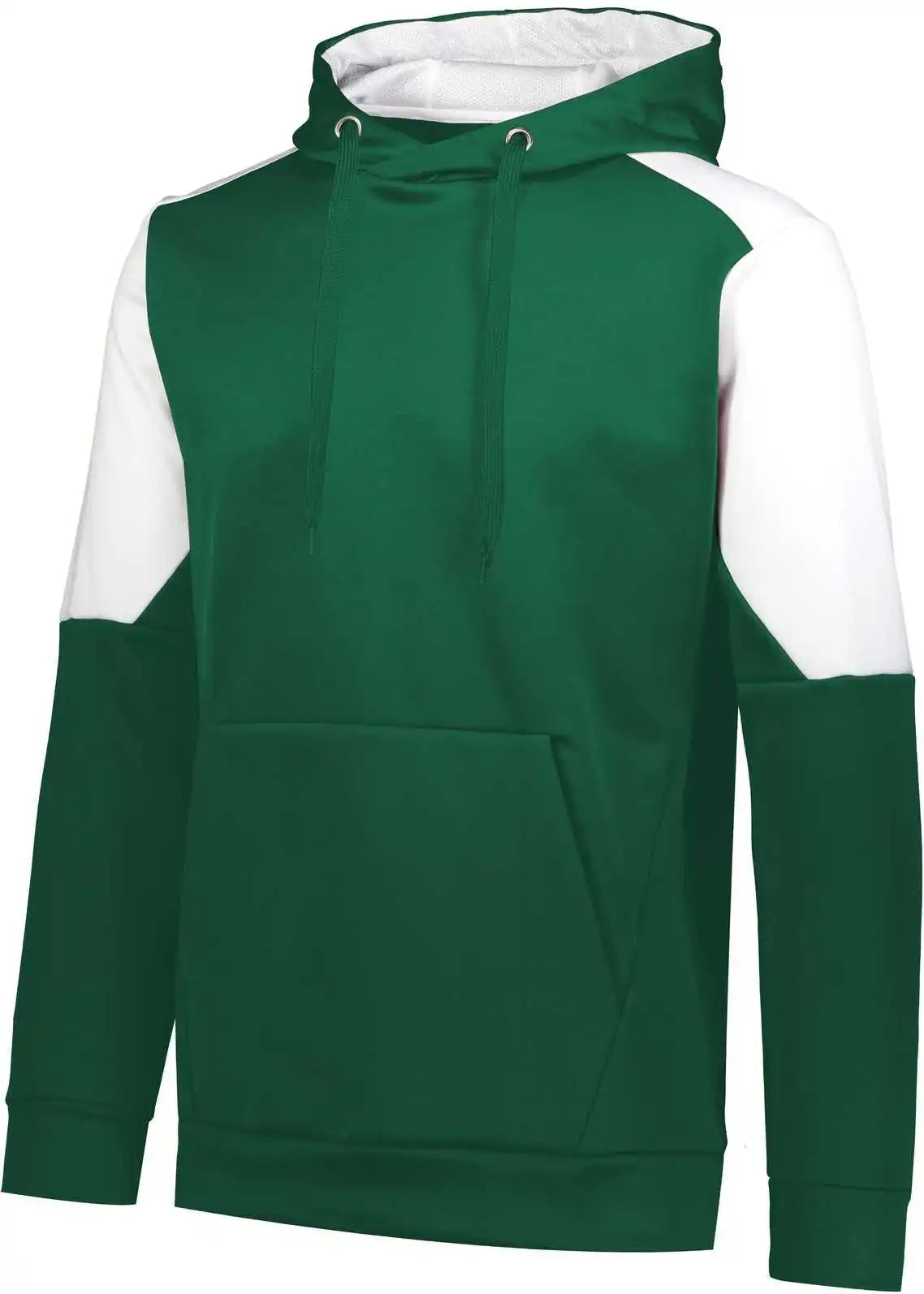 Holloway 222540 Blue Chip Hoodie - Dark Green White
