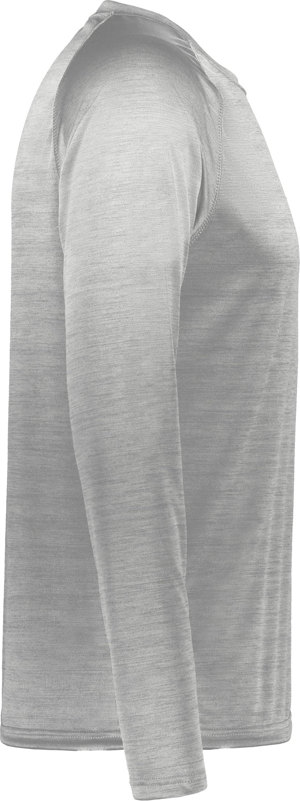 Holloway 222559 All-pro L/s Tee - Athletic Gray Heather