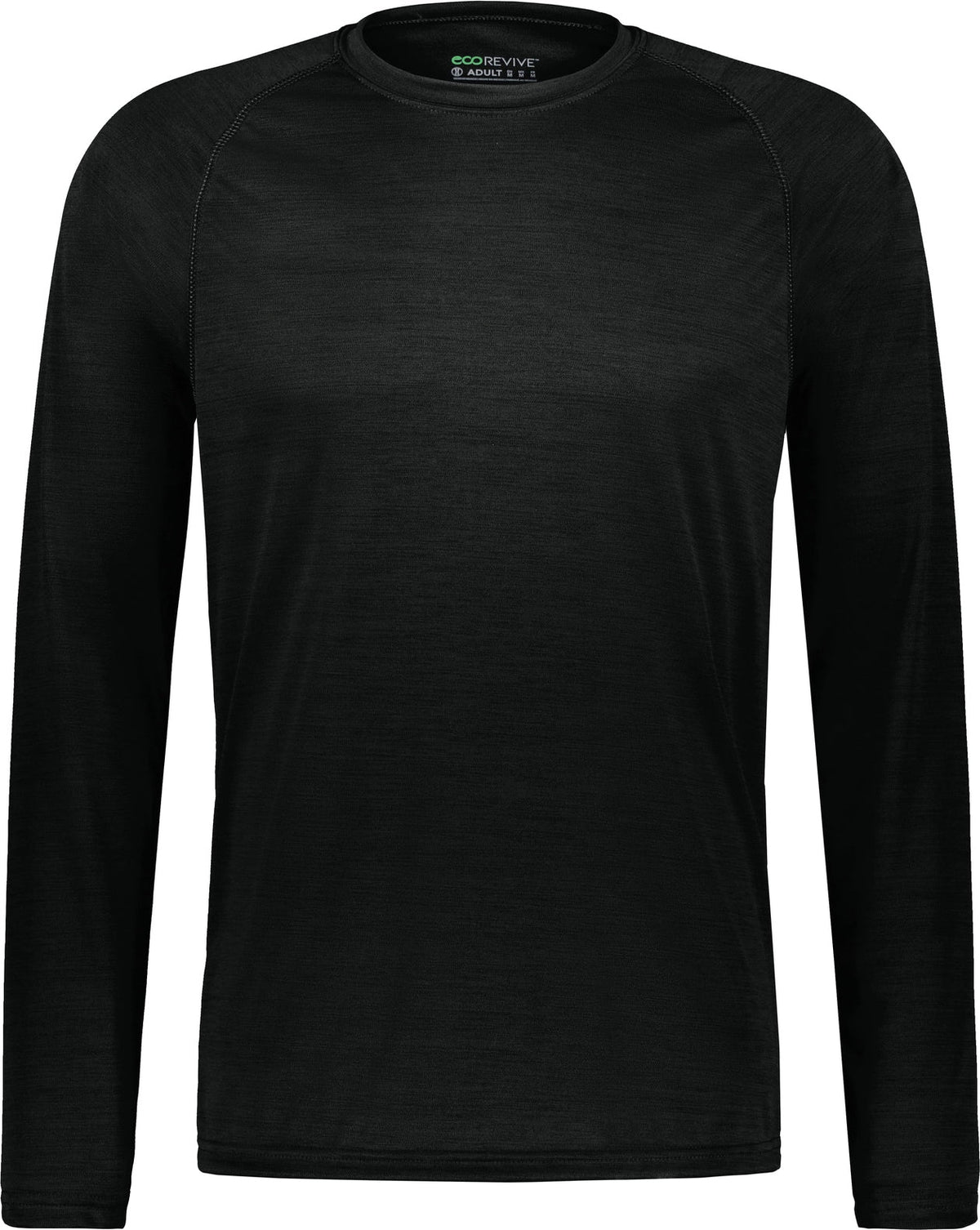 Holloway 222559 All-pro L/s Tee - Black Heather