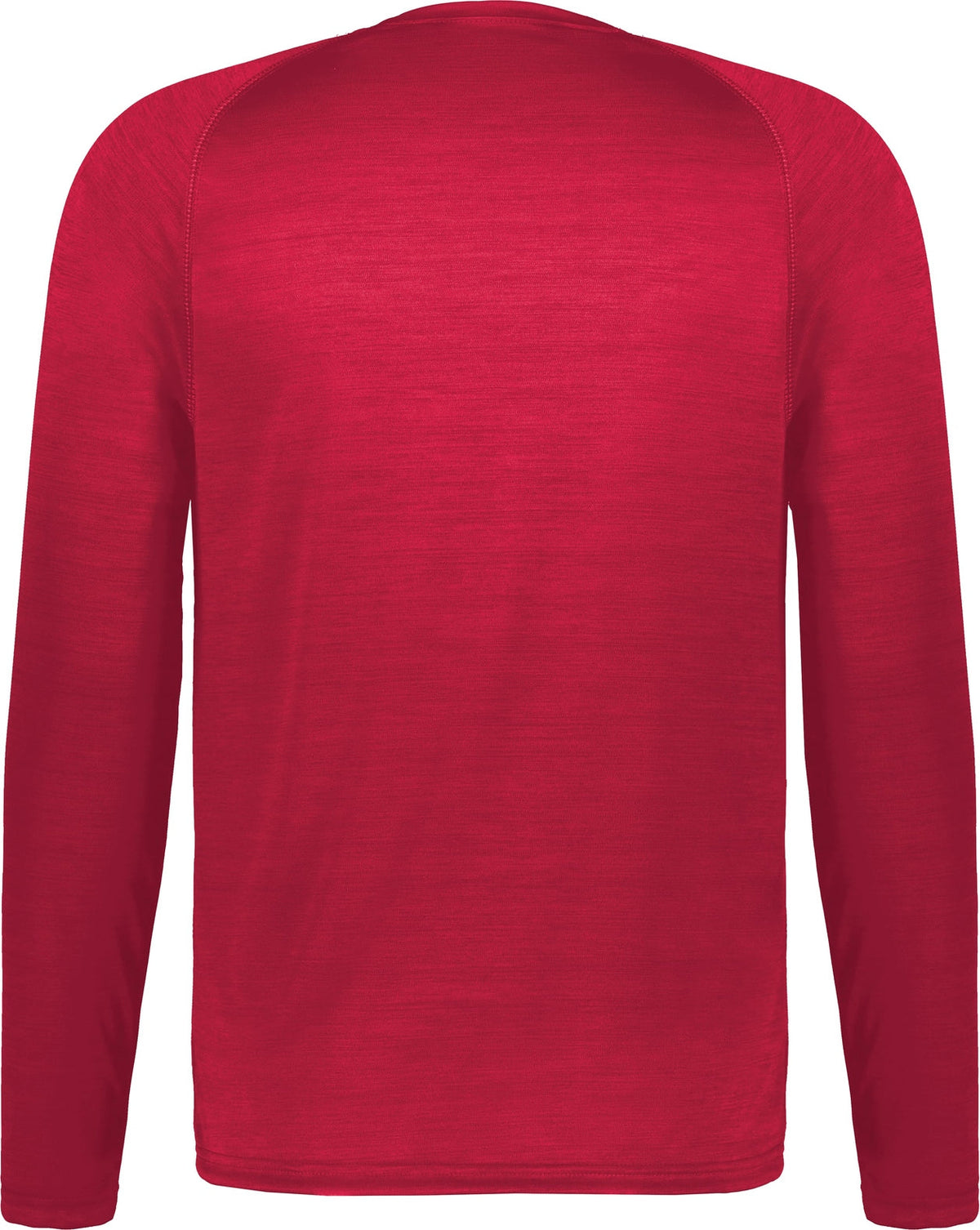 Holloway 222559 All-pro L/s Tee - Scarlet Heather