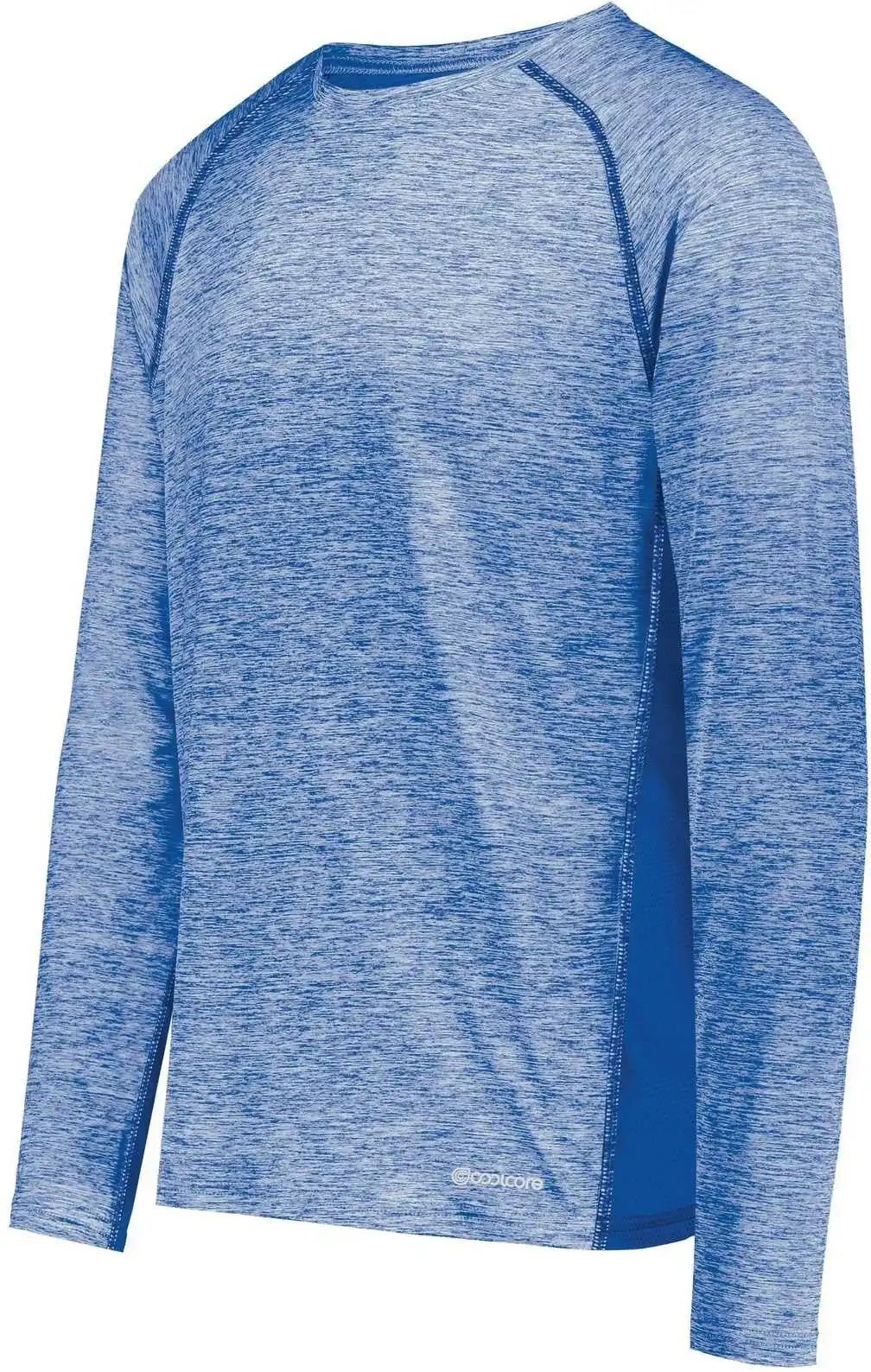Holloway 222570 Electrify Coolcore Long Sleeve T-shirt - Royal Heather