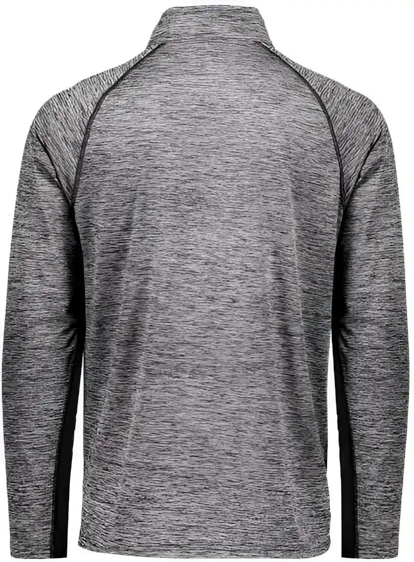 Holloway 222574 Electrify Coolcore Quarter-zip Pullover - Black Heather
