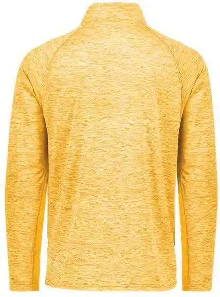 Holloway 222574 Electrify Coolcore Quarter-zip Pullover - Gold Heather
