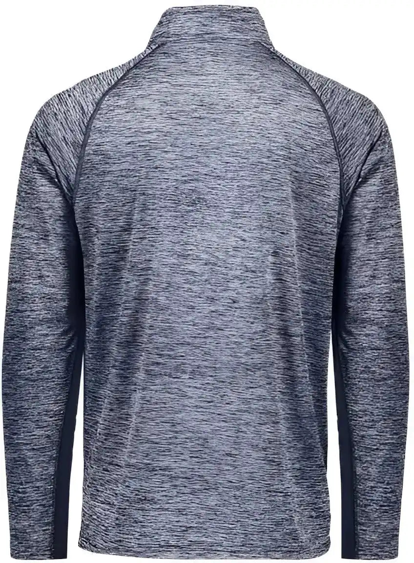 Holloway 222574 Electrify Coolcore Quarter-zip Pullover - Navy Heather
