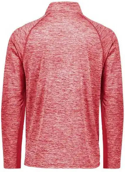 Holloway 222574 Electrify Coolcore Quarter-zip Pullover - Scarlet Heather