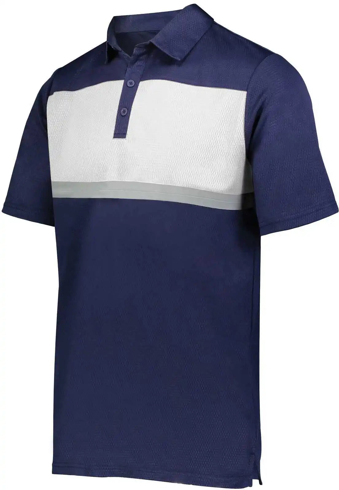 Holloway 222576 Prism Bold Polo - Navy White