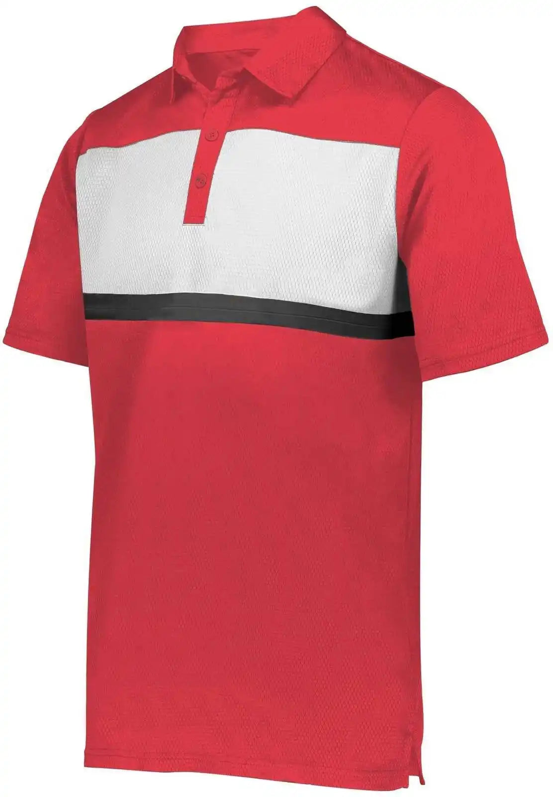 Holloway 222576 Prism Bold Polo - Scarlet White