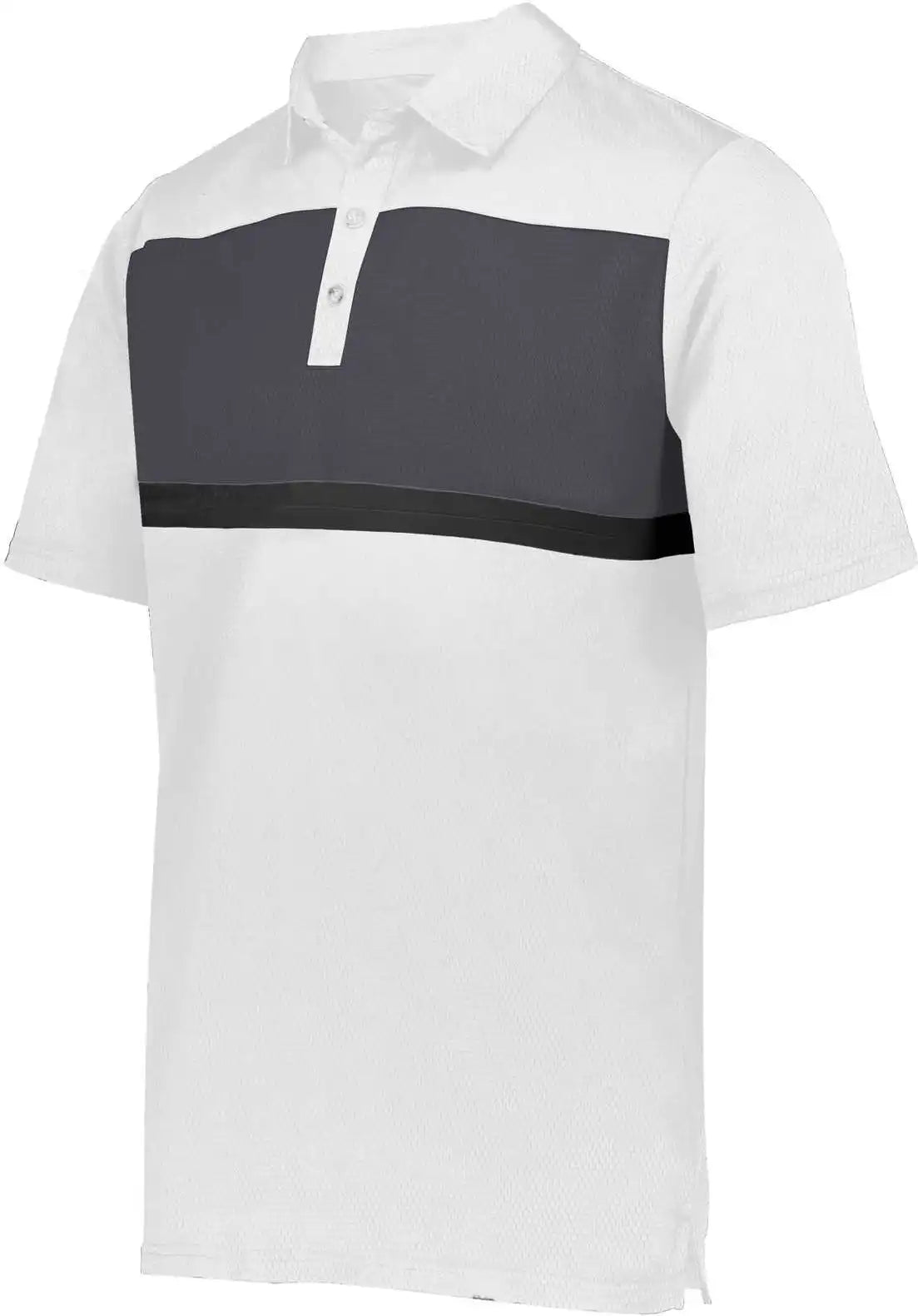 Holloway 222576 Prism Bold Polo White Carbon
