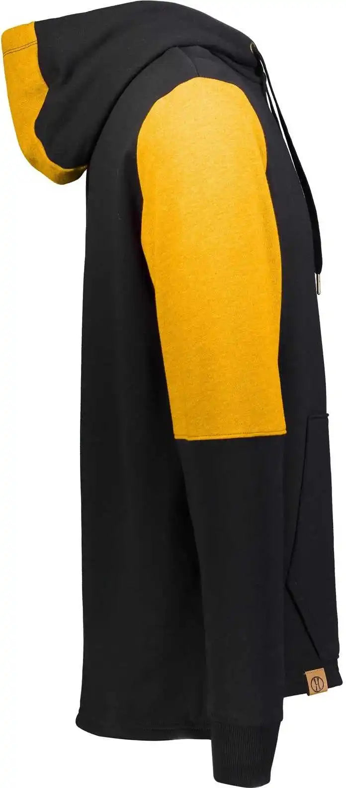 Holloway 222581 Ivy League Team Hoodie - Black Gold Heather