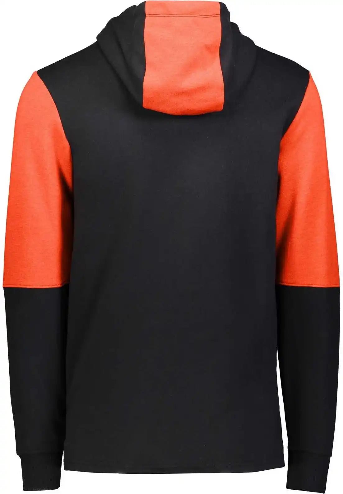 Holloway 222581 Ivy League Team Hoodie - Black Orange Heather