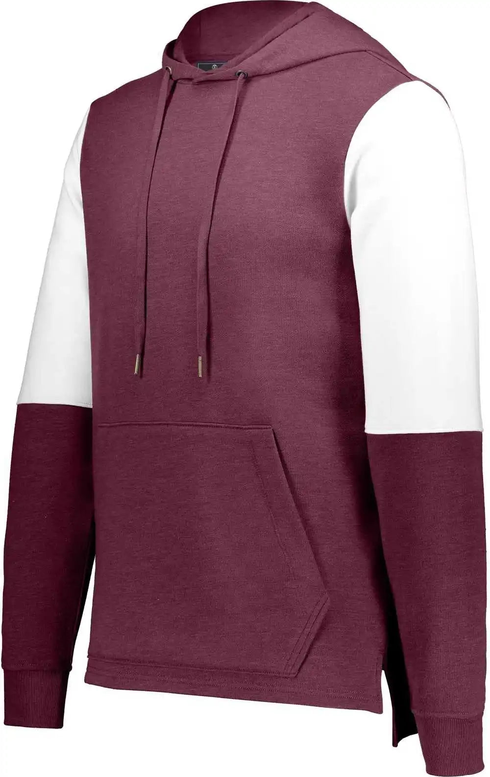 Holloway 222581 Ivy League Team Hoodie Maroon Heather White