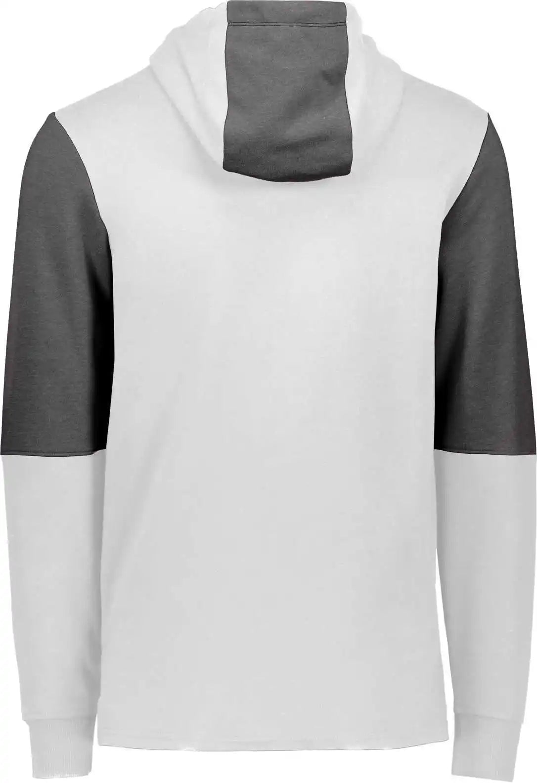 Holloway 222581 Ivy League Team Hoodie - White Carbon Heather