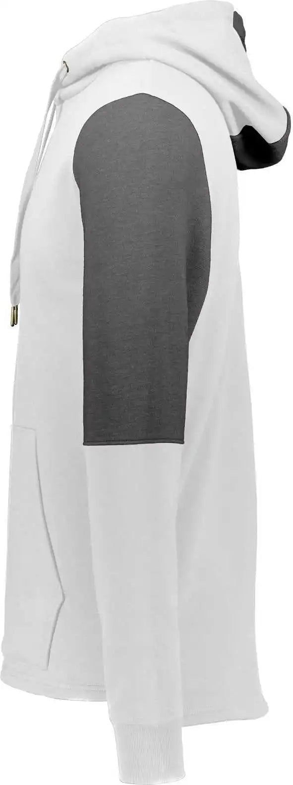 Holloway 222581 Ivy League Team Hoodie - White Carbon Heather