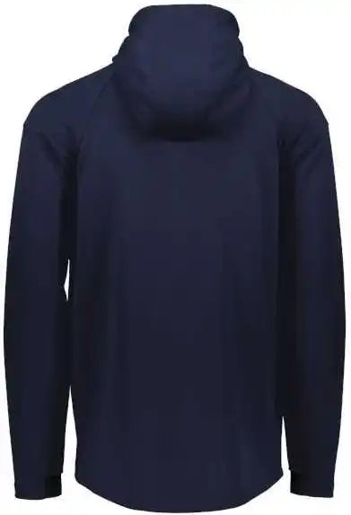Holloway 222584 Limitless Quarter-zip Hooded Pullover - Navy