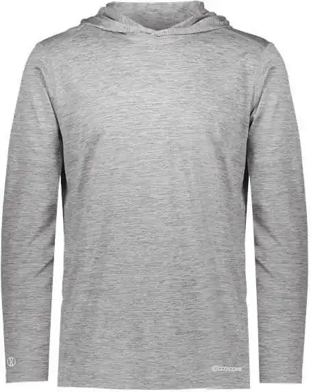 Holloway 222589 Electrify Coolcore Hooded Pullover - Athletic Gray Heather