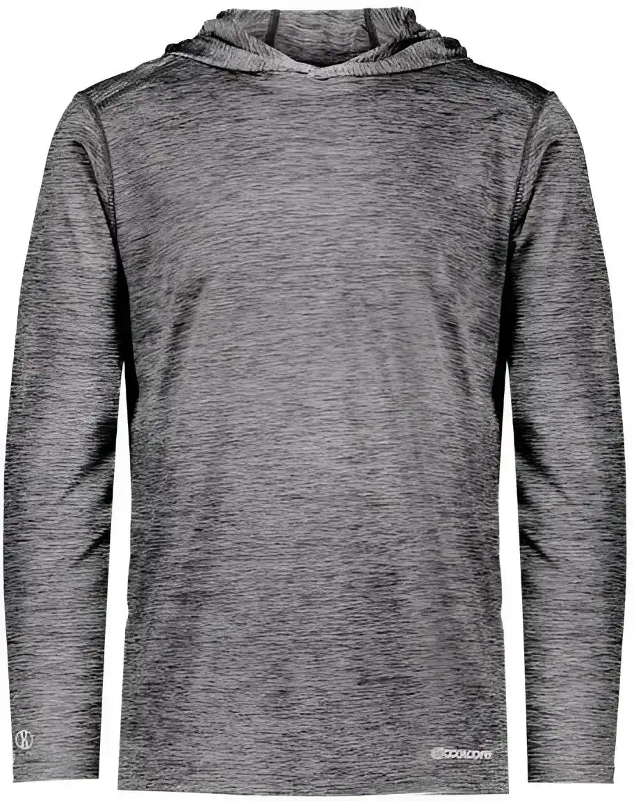 Holloway 222589 Electrify Coolcore Hooded Pullover - Black Heather