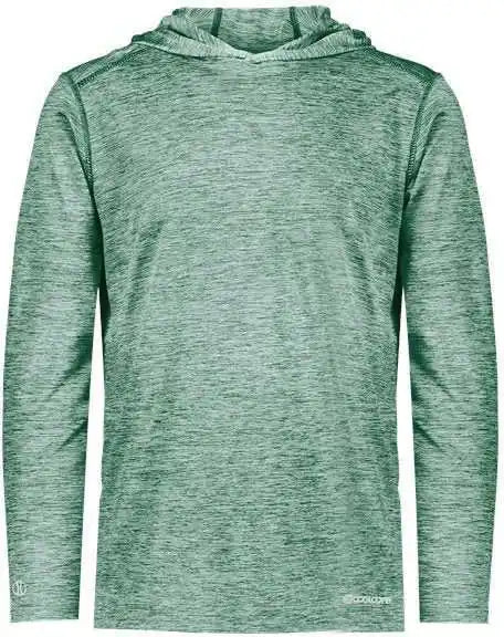 Holloway 222589 Electrify Coolcore Hooded Pullover - Dark Green Heather