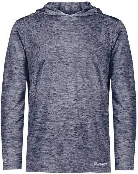 Holloway 222589 Electrify Coolcore Hooded Pullover Navy Heather