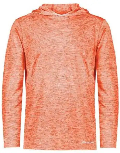 Holloway 222589 Electrify Coolcore Hooded Pullover - Orange Heather