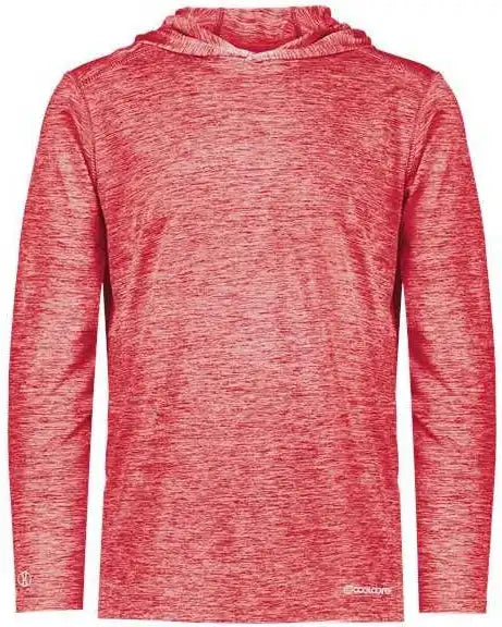 Holloway 222589 Electrify Coolcore Hooded Pullover - Scarlet Heather