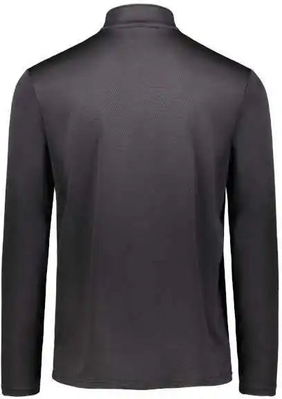 Holloway 222591 Prism Bold Quarter-zip Pullover - Black Carbon
